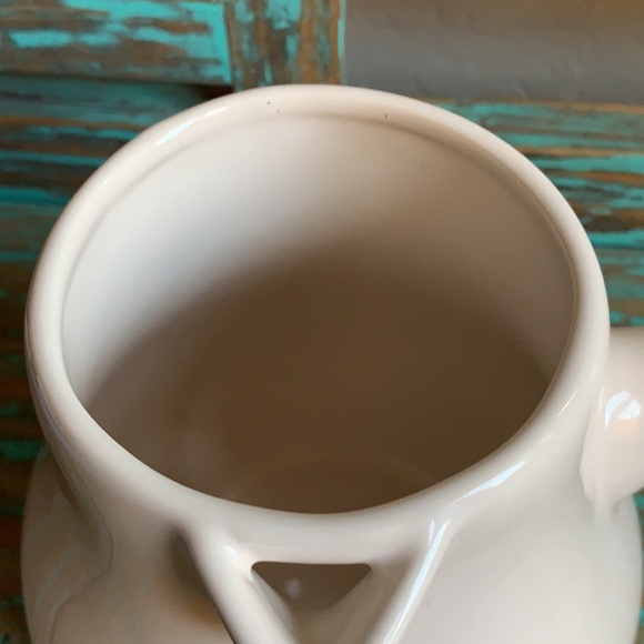 Rae Dunn Artisan Collection Hot Cocoa Pitcher By Magenta #213 Red Letters - Picture 8 of 8